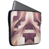 Quadratische Formen AI-Kunst Laptopschutzhülle (Vorne Rechts)