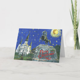 Quadratische frohe Weihnachten sternenklare
