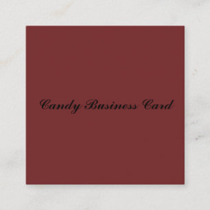 Quadratische Größen-Visitenkarte Visitenkarte