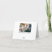 Quadratische Karte (Rückseite)