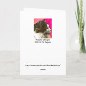 Quadratische Karte Washingtons (Rückseite)