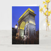 Quadratische Karte Washingtons (Gelbe Blume)