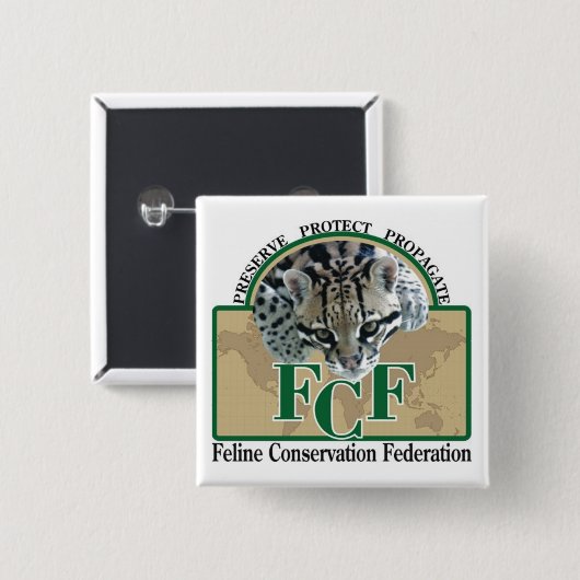 Quadratische Knöpfe Button (Vorne & Hinten)