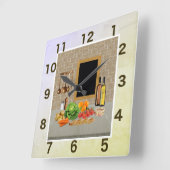 quadratische Küche der Uhr (Winkel)