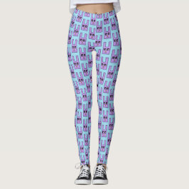 Quadratische Osterhasen-Leggings Leggings
