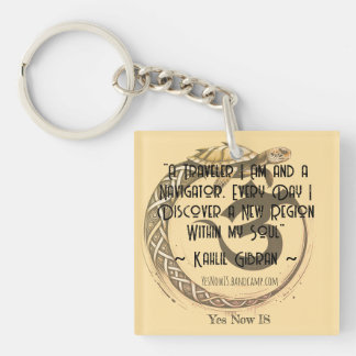 Quadratische Schlüsselkette Schlüsselanhänger