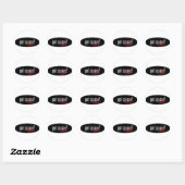 Quadratische Tanzelemente - got Quadrat Runder Aufkleber (Blatt)