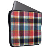 quadratische Textur  Laptopschutzhülle (Vorne Rechts)