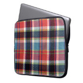 quadratische Textur  Laptopschutzhülle (Vorderseite Links)