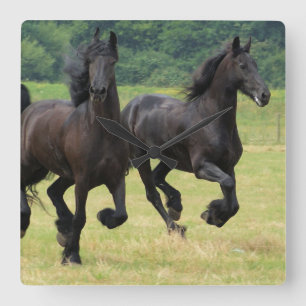 Quadratische Uhr - besonders angefertigt