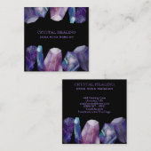 * QUADRATISCHE VISITENKARTE (Vorne/Hinten)