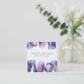 * QUADRATISCHE VISITENKARTE (Stehend Vorderseite)