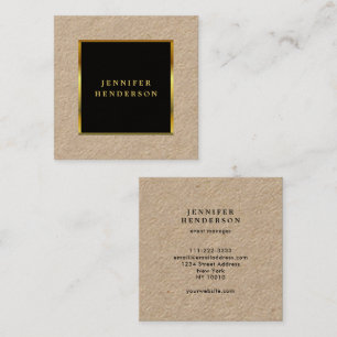  QUADRATISCHE VISITENKARTE