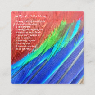 Quadratische Visitenkartefront und -rückseite Visitenkarte