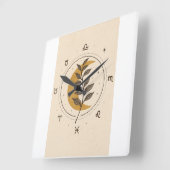 Quadratische Wanduhr (Winkel)