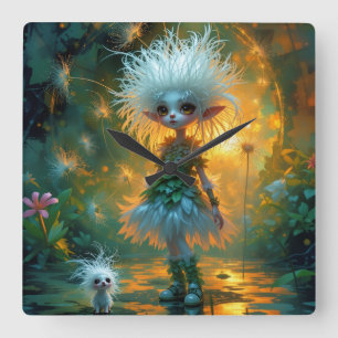 QUADRATISCHE WANDUHR