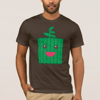 Quadratische Wassermelone T-Shirt