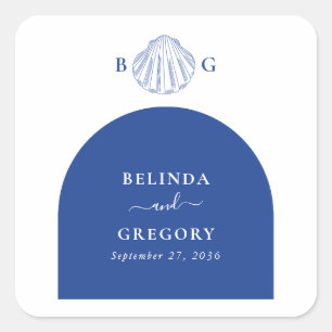  QUADRATISCHER AUFKLEBER