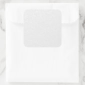 QUADRATISCHER AUFKLEBER (Tasche)