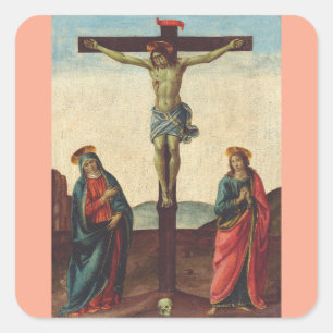  QUADRATISCHER AUFKLEBER