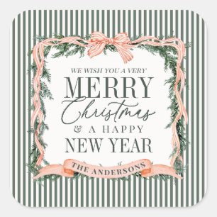 QUADRATISCHER AUFKLEBER