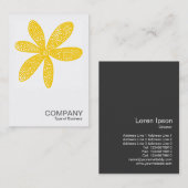 Quadratischer Bernstein des Foto-0218 - hübsche Visitenkarte (Vorne/Hinten)