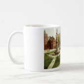 Quadratischer Büffel NY 1915 Lafayettes Vintag Kaffeetasse (Links)