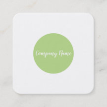 quadratischer grüner Punkt