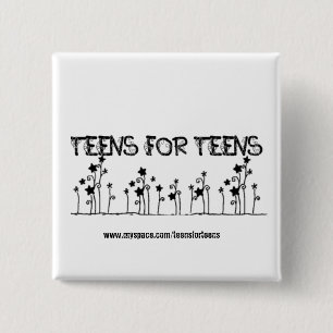 Quadratischer Knopf - besonders angefertigt Button