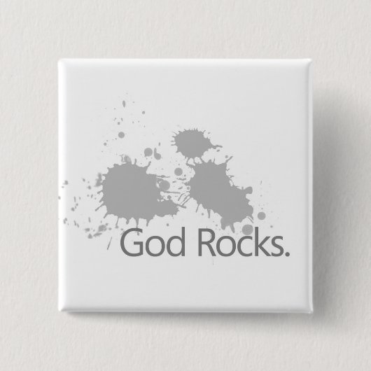 Quadratischer Knopf - besonders angefertigt Button (Vorderseite)