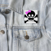 Quadratischer Knopf Button (Beispiel)