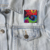 Quadratischer Knopf Button (Beispiel)