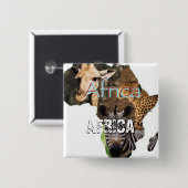 Quadratischer Knopf Button (Vorne & Hinten)