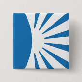 Quadratischer Knopf Button (Vorderseite)