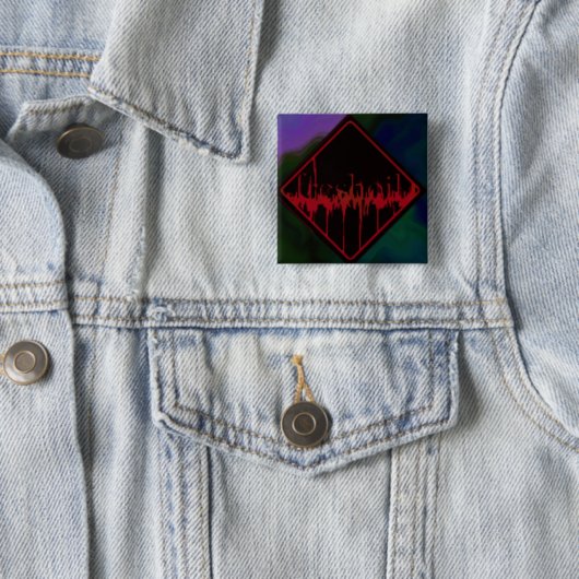 Quadratischer Knopf Button (Beispiel)