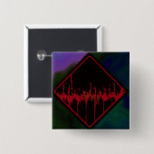 Quadratischer Knopf Button (Vorne & Hinten)