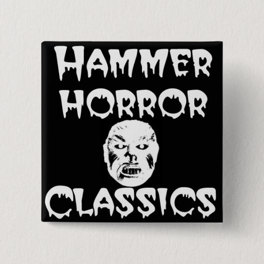 Quadratischer Knopf Button (Vorderseite)