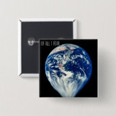 Quadratischer Knopf Button (Vorne & Hinten)