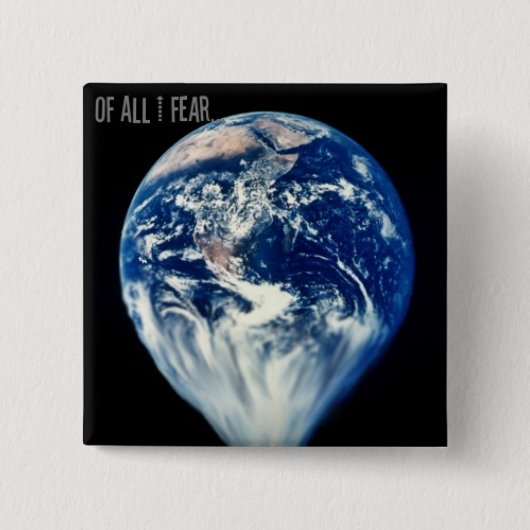 Quadratischer Knopf Button (Vorderseite)