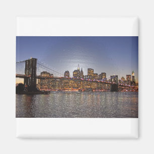 Quadratischer Magnet