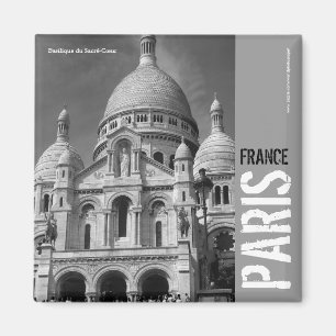 Quadratischer Magnet Basilique du Sacré-Cœur Par