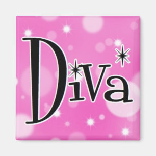Quadratischer Magnet der Diva