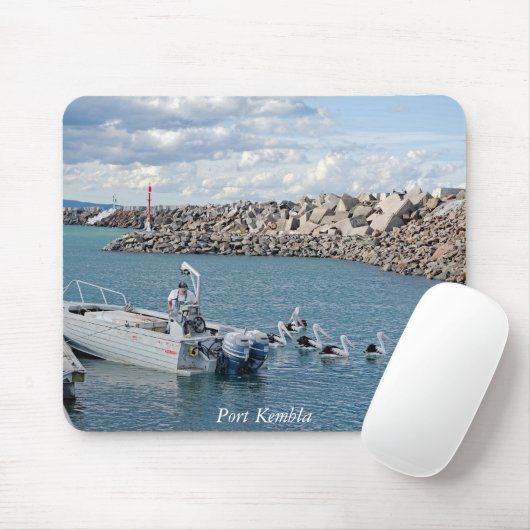 Quadratischer Mausklotz Mousepad (Mit Mouse)