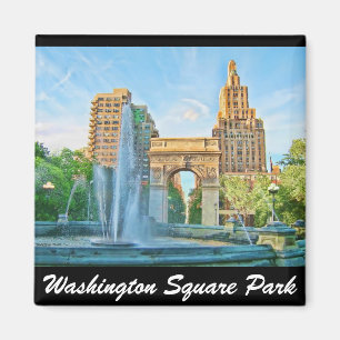 Quadratischer Park Washingtons Magnet