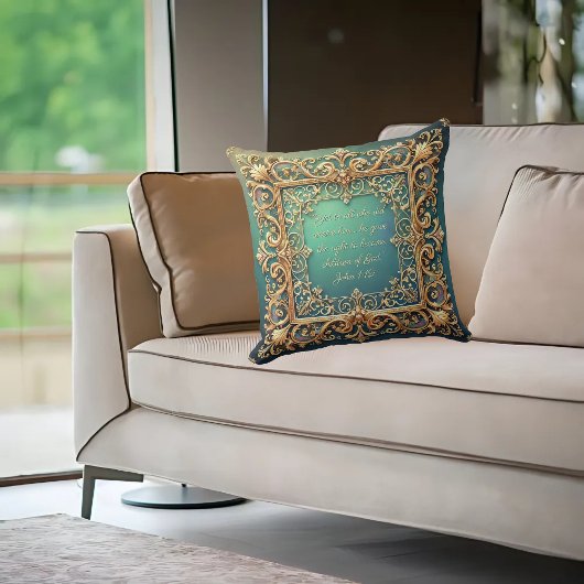 quadratischer Rahmen mit benutzerdefinierbarer Grö Kissen