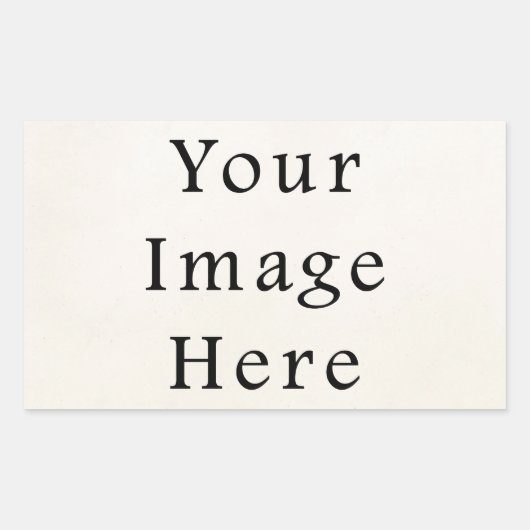 Quadratischer Rechteck-Aufkleber Personalisiert Rechteckiger Aufkleber (Vorderseite)