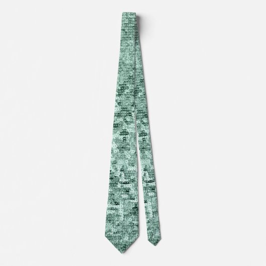 Quadratischer Sequins-Glitzer-Schein-glänzender Krawatte (Vorderseite)