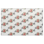 Quadratischer Tanz-Paar-rote Stoff (Fat Quarter (45,7 x 55,9 cm))