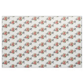 Quadratischer Tanz-Paar-rote Stoff (Fat Quarter (45,7 x 55,9 cm))