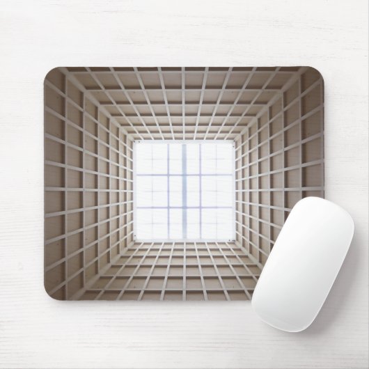 quadratischer Tunnel Mousepad (Mit Mouse)